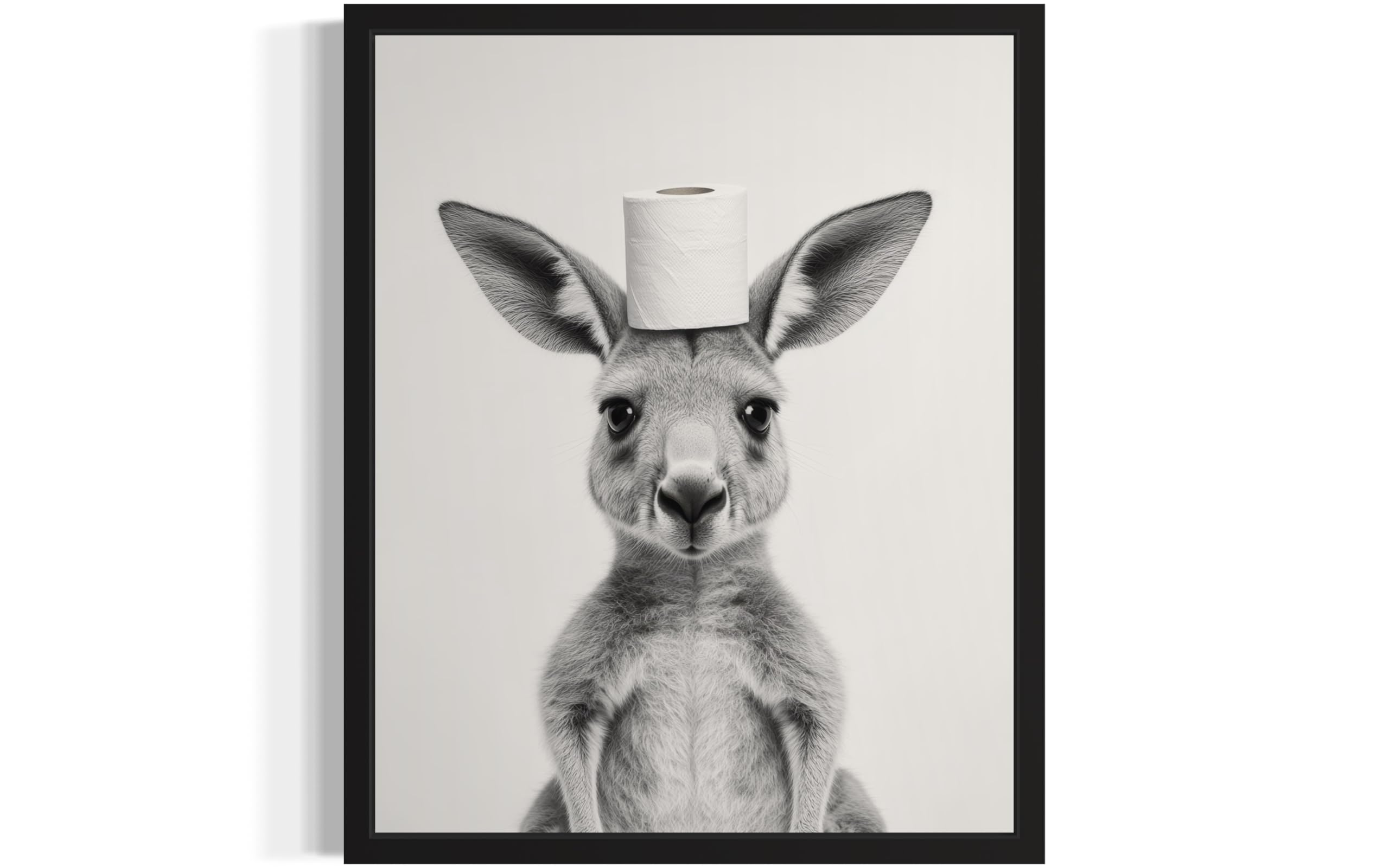 Wall Art Print Bathroom Kangaroo Wall Art Poster Home Decor Bathroom Poster for 