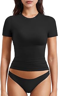 YEOREO Ease Women's Slim Fit Workout Shirts