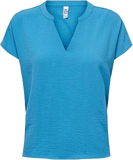 JDY Women's Lion S/S Top WVN Noos