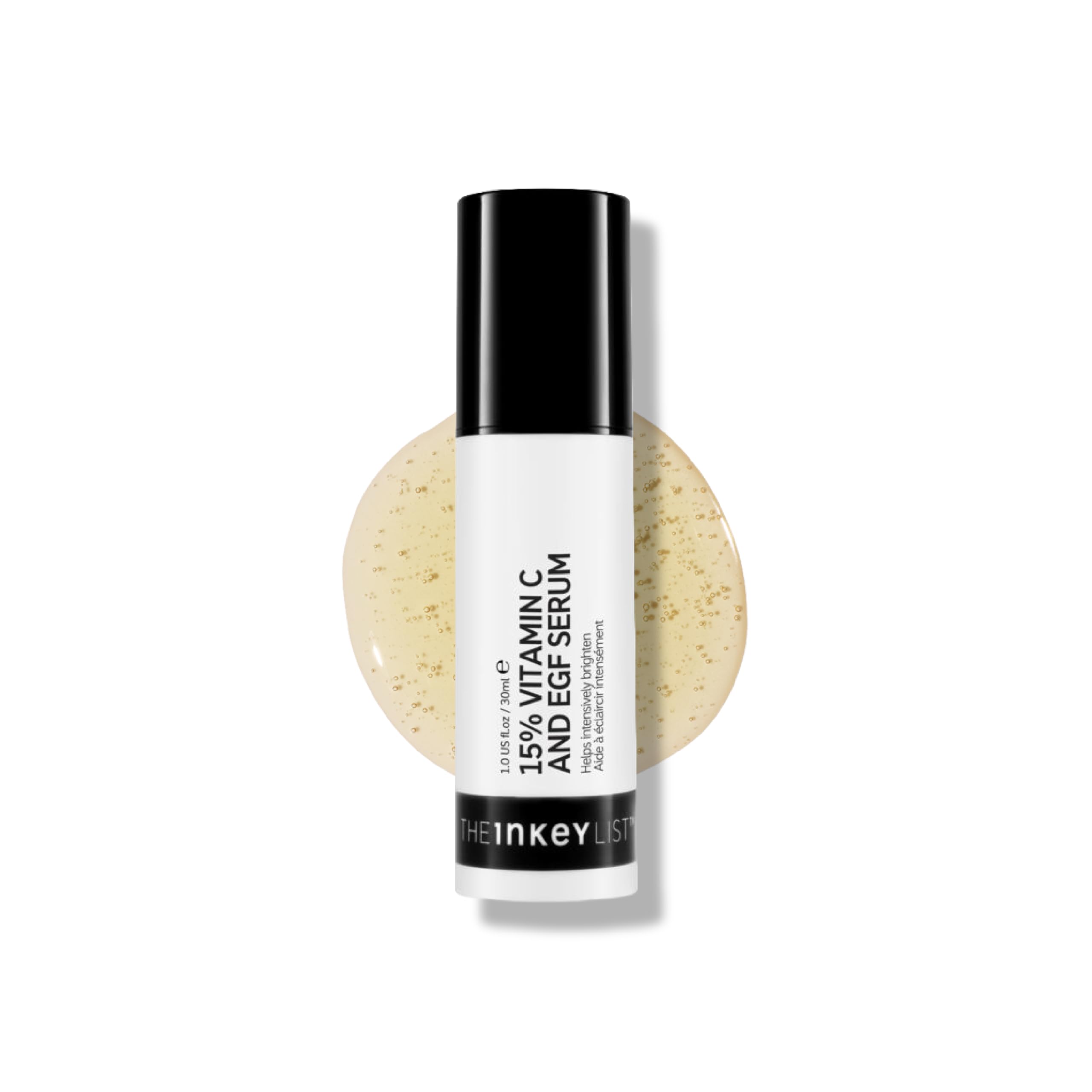 The INKEY List 15% Vitamin C and EGF Serum Helps to Intensively Brighten All Ski