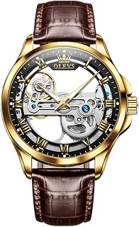 OLEVS Mens Watches Waterproof Luxury Stainless Steel Watches for Men Chronograph Analog Quartz Dress Men's Watches Casual Big Face Mens Watch Day Date Easy Read Men Wrist Watch