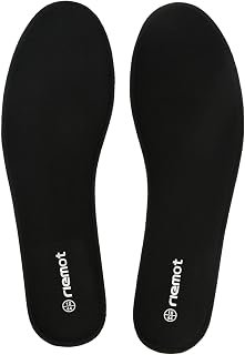 riemot Memory Foam Insoles for Men and Women,Replacement Shoe Inserts for Sports Shoes,Trainers,Sneakers,Work Boots, 9, Men Black