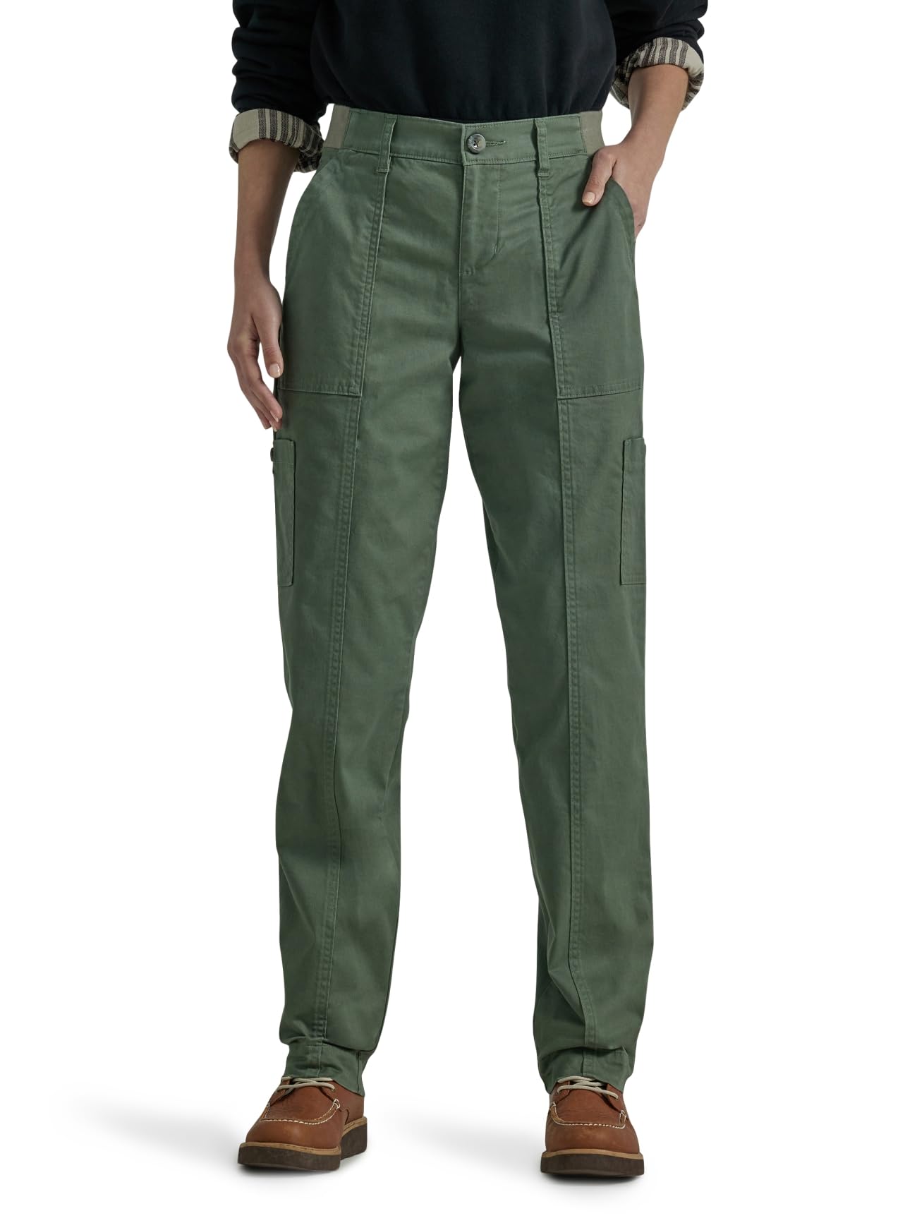Lee Petite Ultra Lux Comfort with Flex-to-Go Utility Pant Women's Trousers