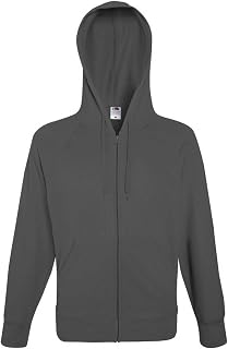 Fruit of the Loom Eversoft Fleece Hoodie Full Zip Breathable Breathable Size S-4x Men's Shirt (Pack of 1)