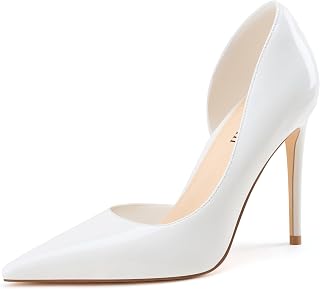 Women's Pumps 4 Inch Stiletto Pointed Toe Heels