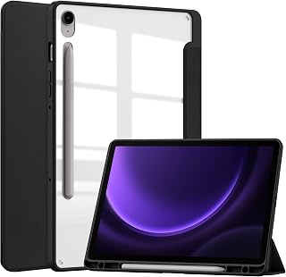 Acelive Capa Case for Samsung Galaxy Tab S9 FE 10.9 Inch/S9 11 Inch Tablet 2023 SM-X510/SM-X516 with Pen Holder