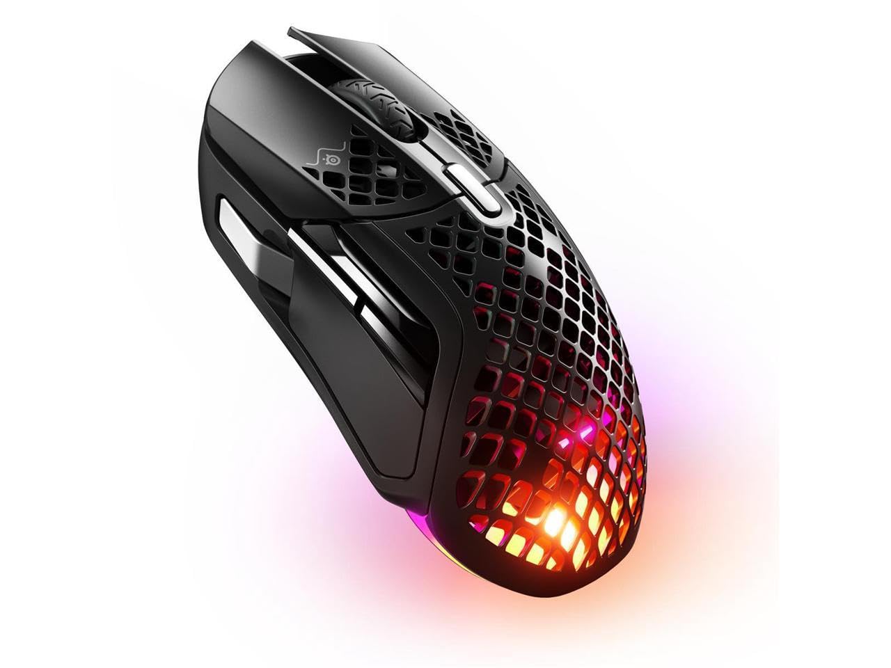 SteelSeries Aerox 5 Wireless - Holey RGB Gaming Mouse - Ultra-lightweight Water 