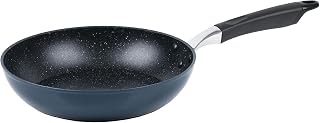【オンライン限定】 パール金属 フチ付きで頑丈・マーブル加工でこびりつきにくいフライパン 26cm IH対応 マーブルコート 金属ヘラOK フチ付 鍛造 コインプレス製法 ネイビー AZ-5615