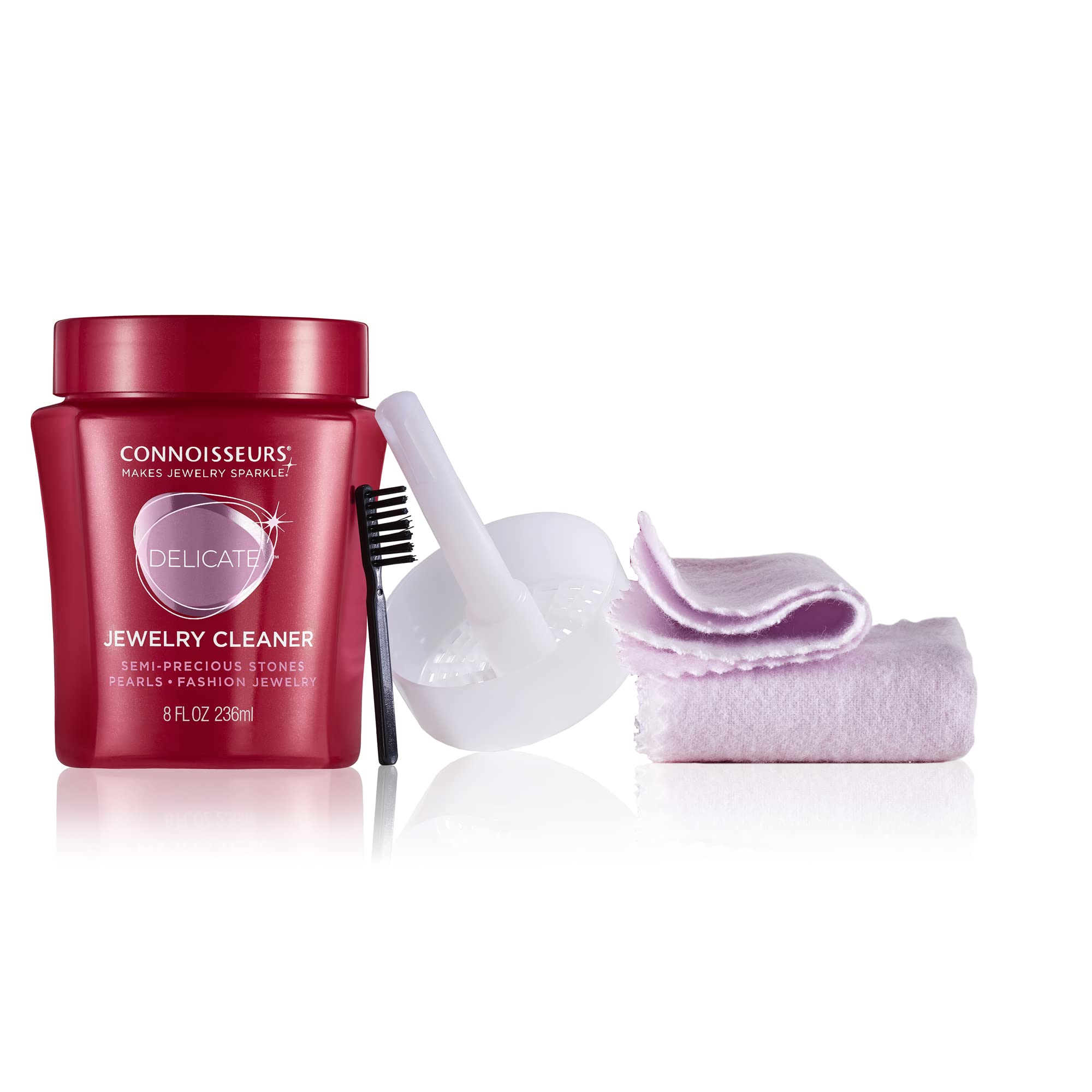 CONNOISSEURS - All-Purpose Jewelry Cleaning Kit | Includes Delicate Jewelry Clea