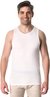 Merino.tech 100% Merino Wool Men Tank Top - Moisture Wicking Base Layer Top