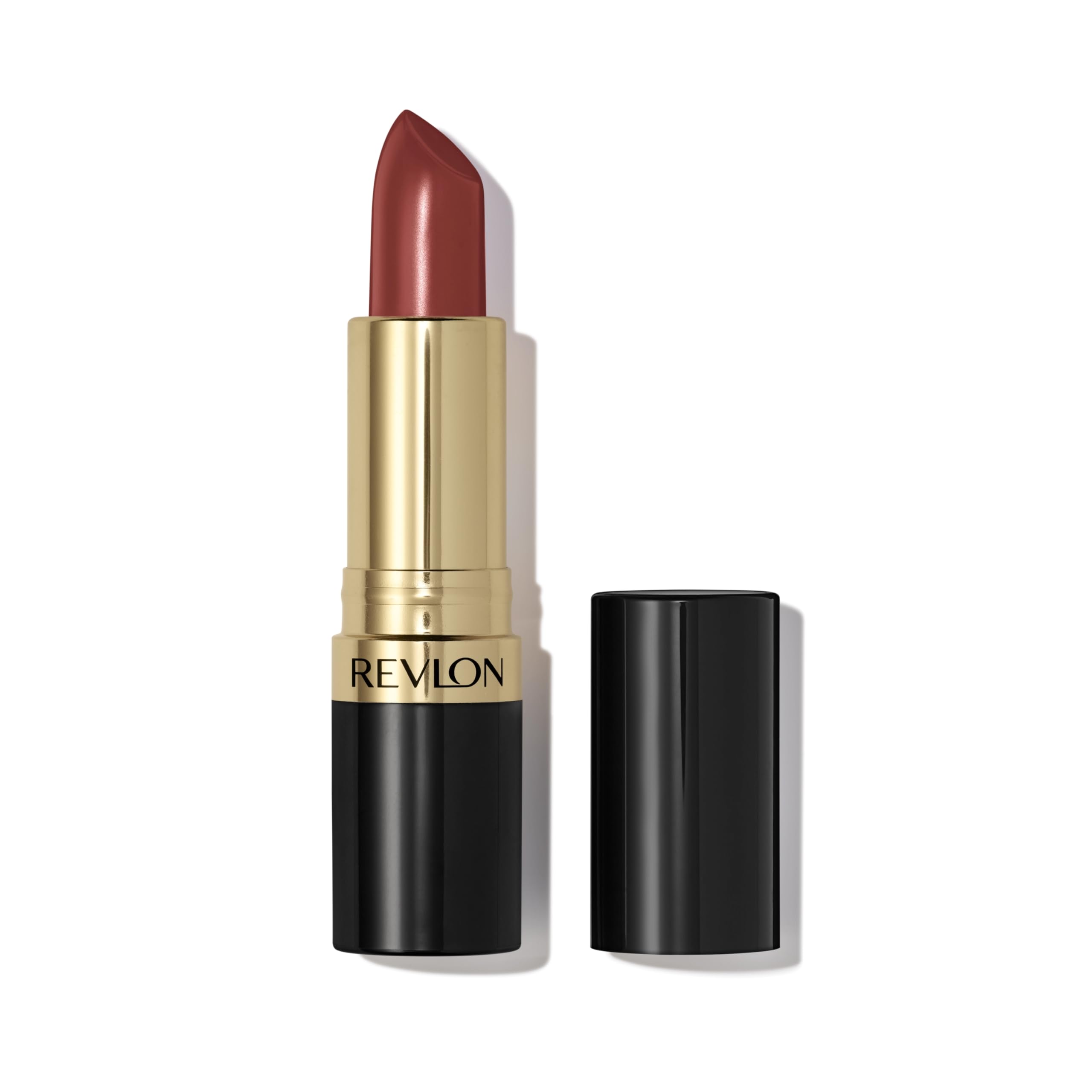 Revlon Super Lustrous Lipstick, 535 Rum Raisin, 0.15 oz | Creamy lipstick with m