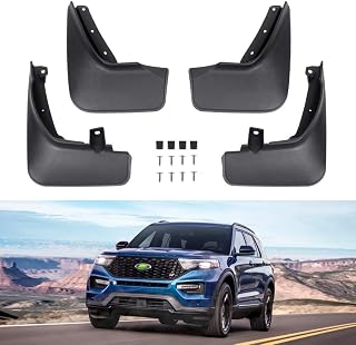 Autorder Mud Flpas Splash Guards for Ford Explorer 2020-2025 2026 Accessories Mudflap Fender Flares Front and Rear Mud Guard Set 4PCS