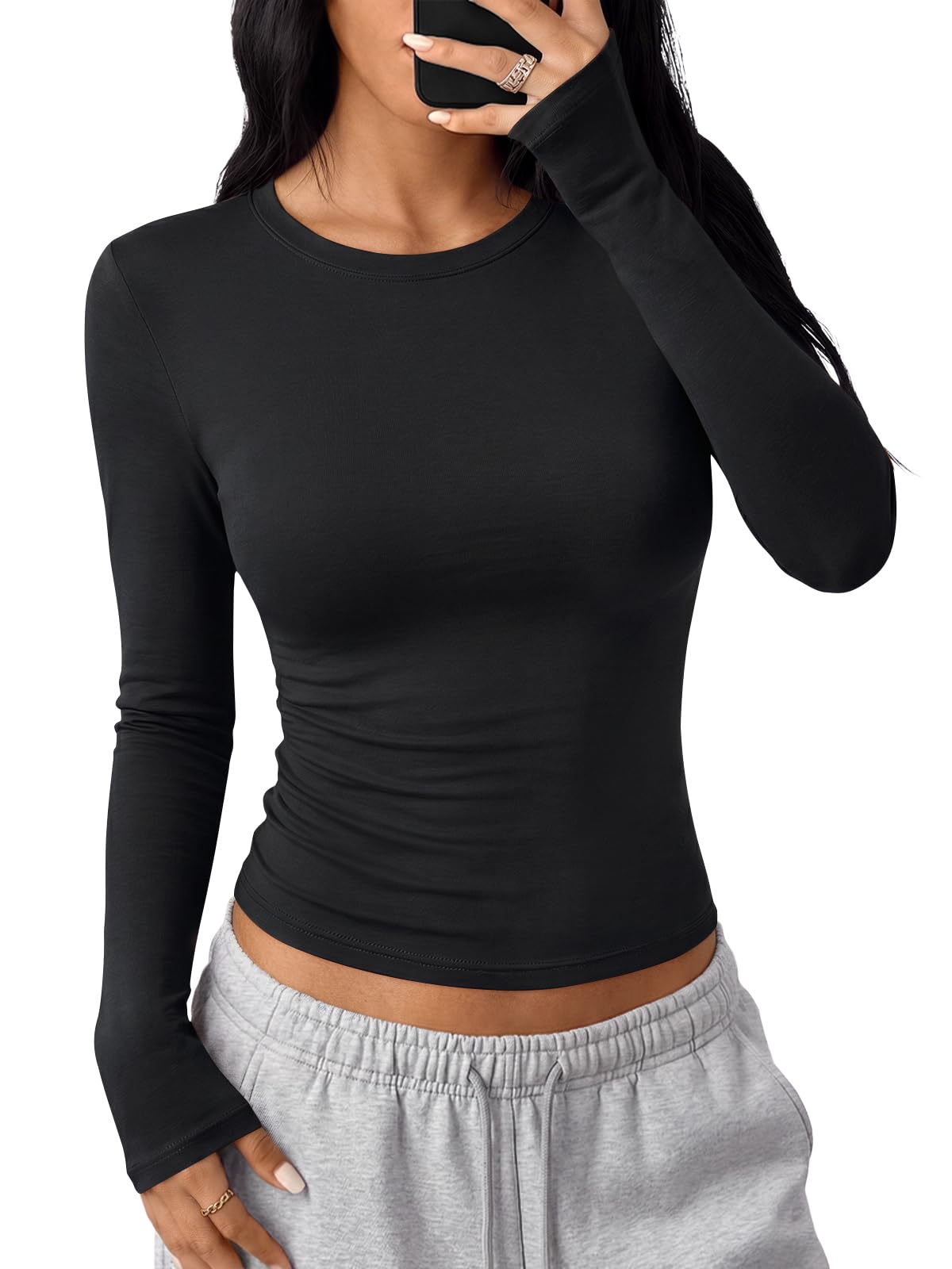 Trendy Queen Magliette a maniche lunghe da donna