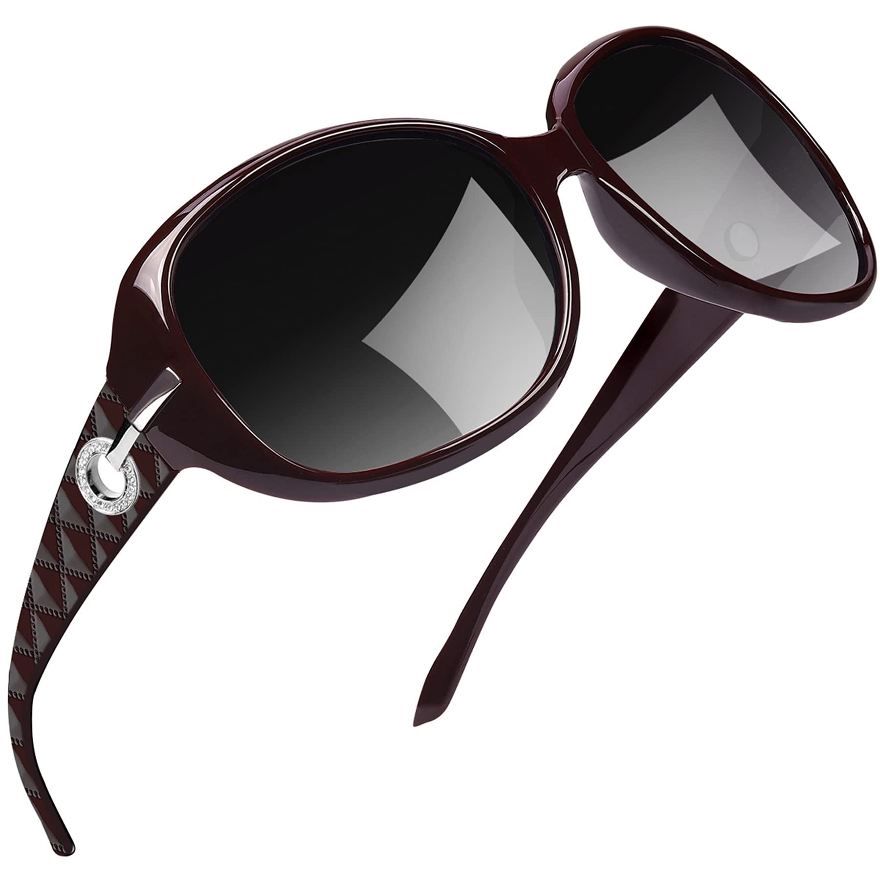 Joopin Elegant Large Sunglasses Women's Polarised XL Oversized Glasses