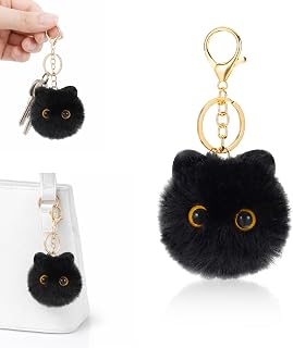 Cute Cat Keychain Plush Keychain for Bag Handbag Car Backpack Accessories for Daily Use