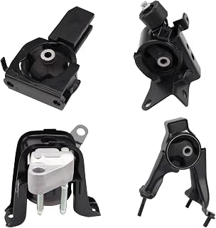 Engine Motor and Trans Mounts Compatible with 2003-2008 Corolaa（1.8L） | 2003-2008 Matrix(1.8L) and 2003-2008 Pontiac Vibe (1.8L) Auto Transmission Repklace OE A4220 A4219 A4218 A4221 Set of 4