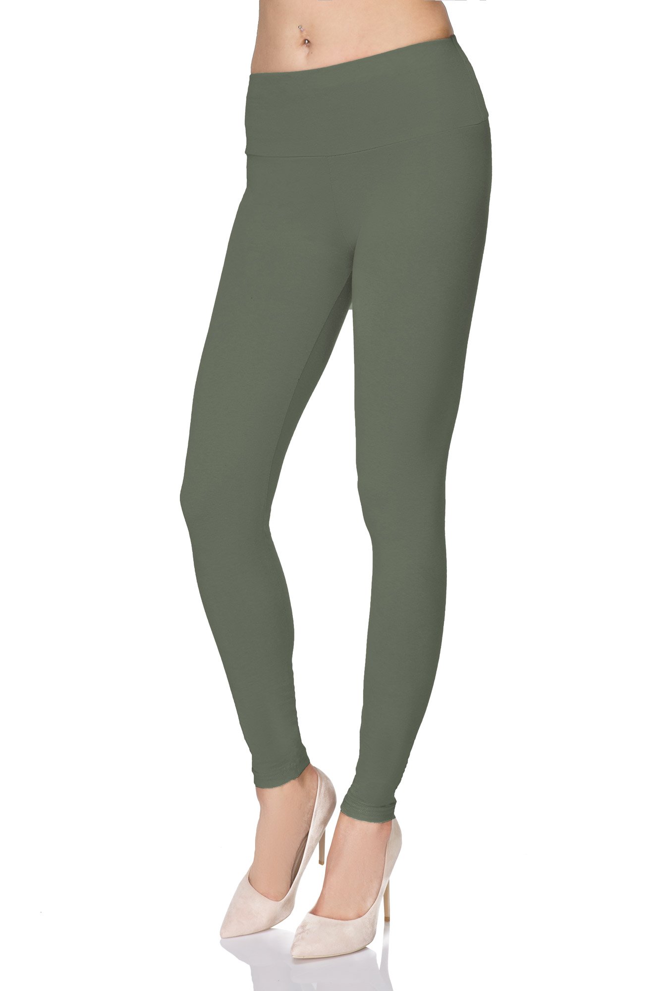 Futuro Fashion LWP Plus Size High Waist Leggings for Women