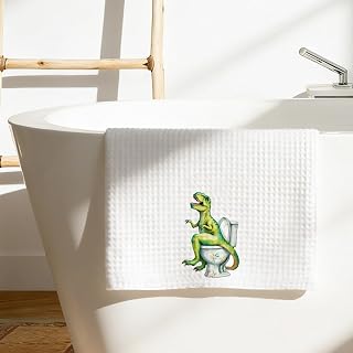 Bathroom Tea Towels Funny Microfiber Toilet Bowl Tea Towels - Microfiber Tea Towels for Kitchen Home Toilet Farmhouse Style Decor Reusable and Durable - Gift of