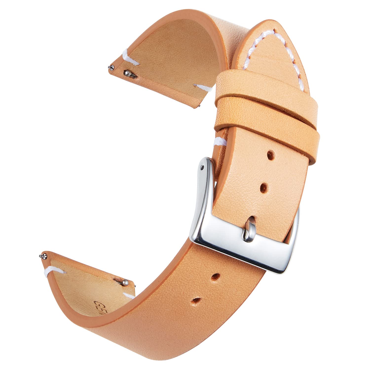 BINLUN Genuine Leather Watch Straps Replacement Quick Release Watch Strap for Me