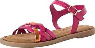 Tamaris Sandalias planas Fuxia Comb para mujer 1-28115-44, talla 39 EU, Fuxia Comb, 39 EU