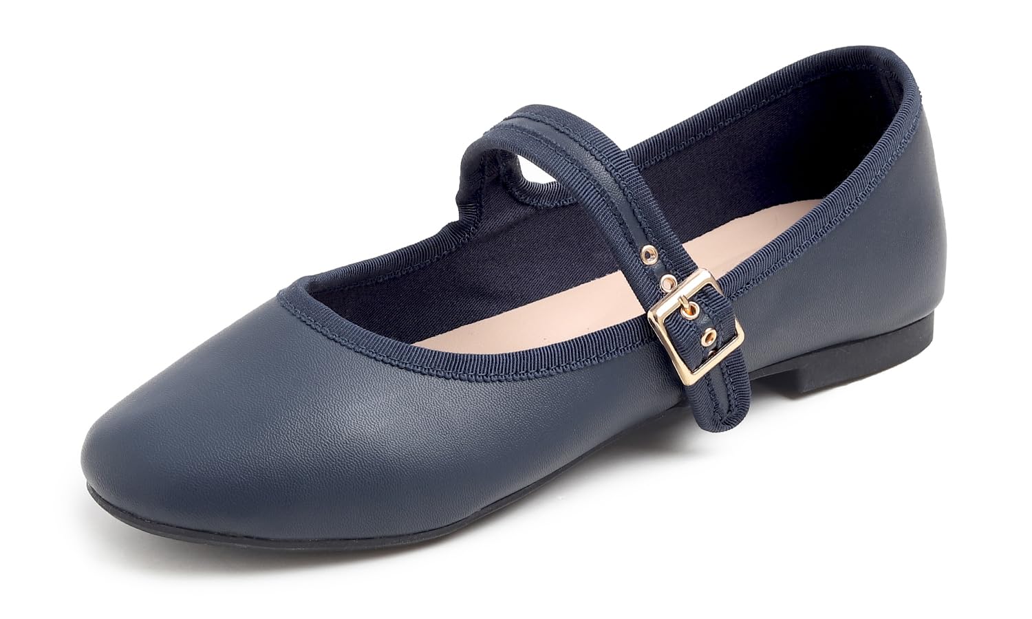 Feversole Coloured Suede Ballerina with Memory Foam Cushion for Macaroons for Wo