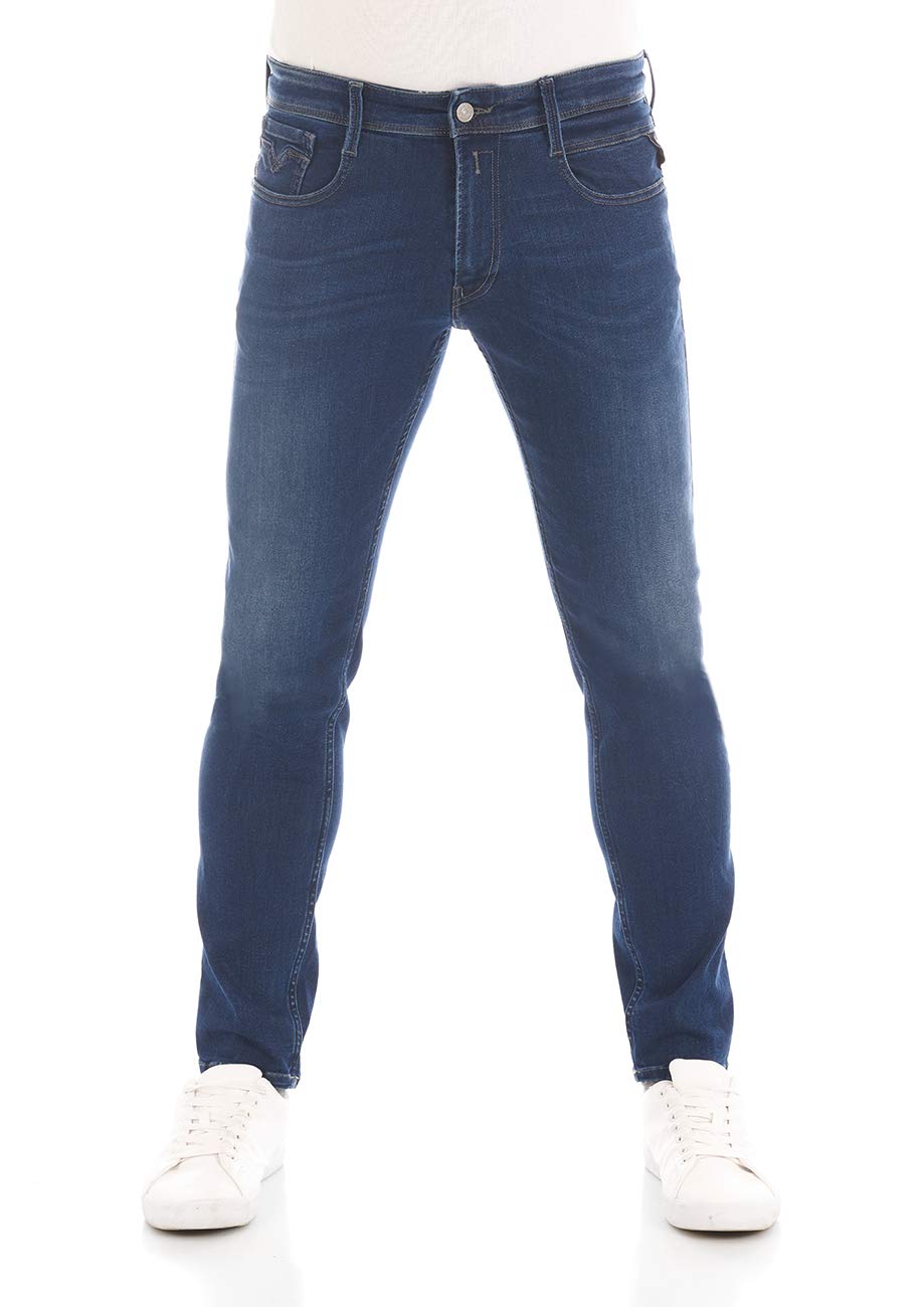 Replay Herren Jeans Anbass Powerstretch Denim
