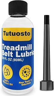Treadmill Lubricant for Belt, 100% Silicone Treadmill Oil Kit | Walking Pad Oil and Silicone Lubricant Kit for Treadmill Belt Maintenance with Applicator Tube, Viscosity 500CS