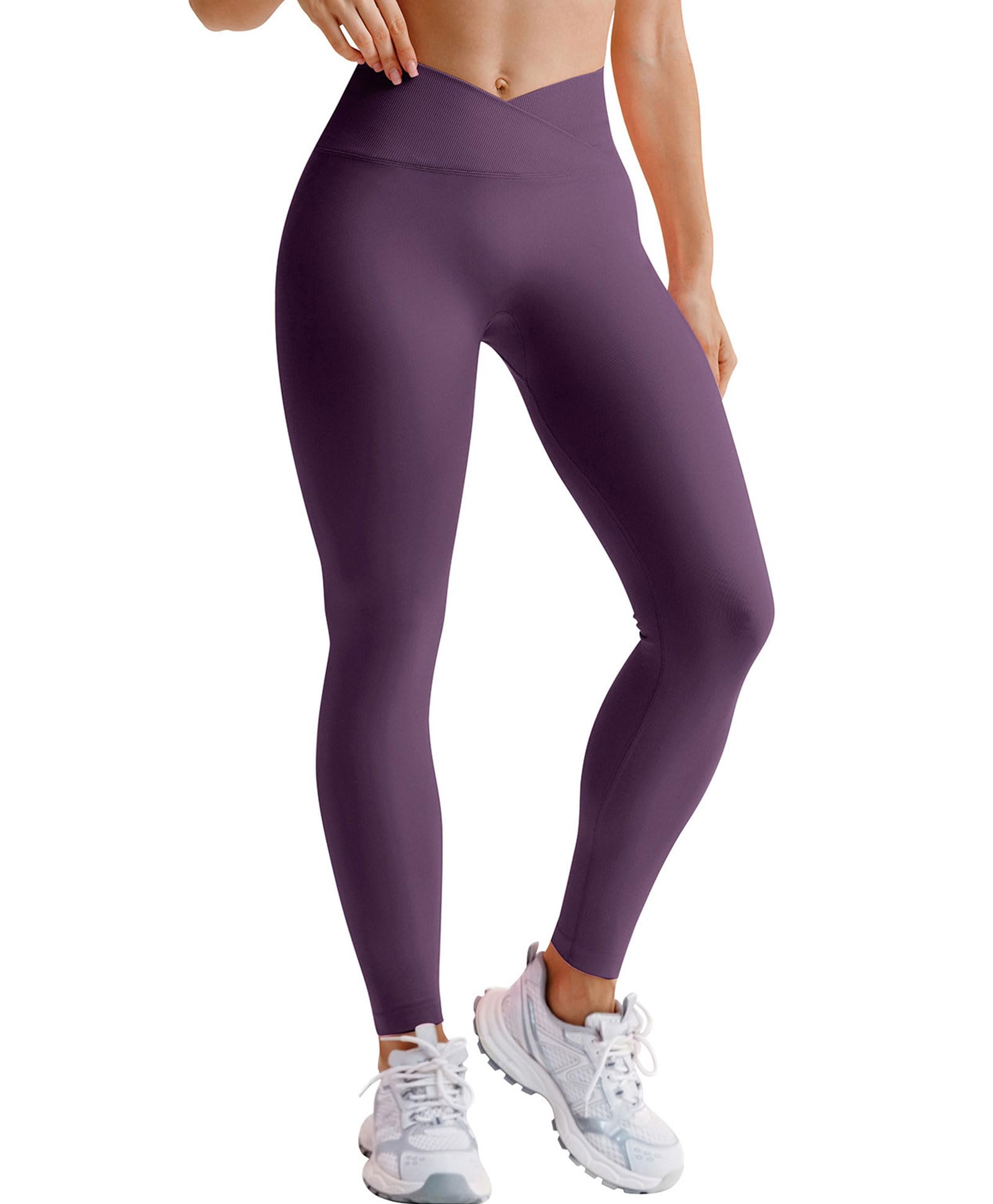 BRXL Butt Lifting Lycra No Front Seam Workout Leggings for Women Tummy Control H
