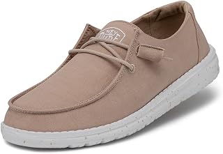 HEYDUDE Shoes Wendy Slub Canvas Beige