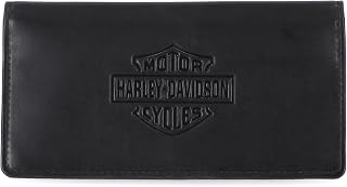 Harley-Davidson Men's Genuine Leather Rfid Blocking Rodeo Wallet