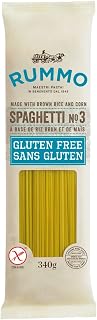 Rummo, Gluten Free Spaghetti No. 3, Authentic Italian Pasta Made with Brown Rice and Corn, 340g (Pack of 1)