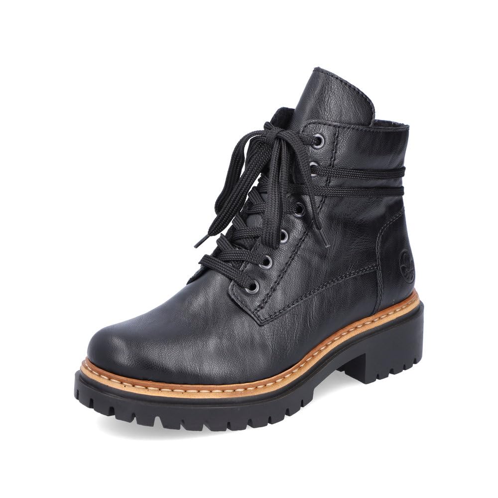 Rieker Women's Ankle Boots 72603, Lady Lace Up Ankle Boots