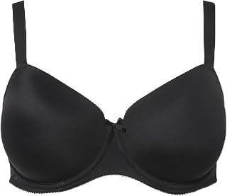 ULLA POPKEN Women's Underwire Relief Bra Crystal Pendant C-G Cup Pants Blackout