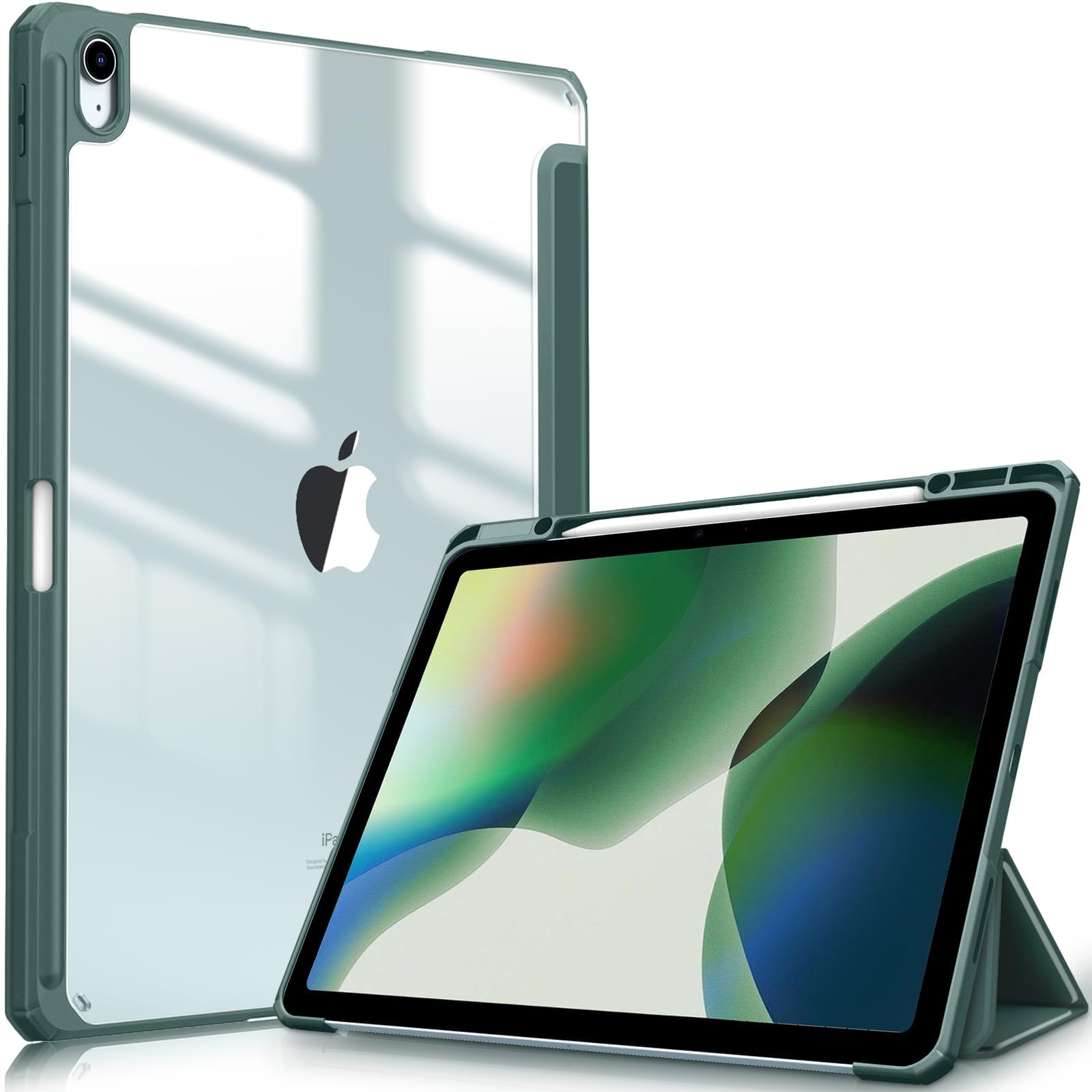 Fintie (フィンティー) ハイブリッド スリムケース iPad Air 13インチ M4/M3/M2（2026/2025/2024）用 - [ペンシルホル