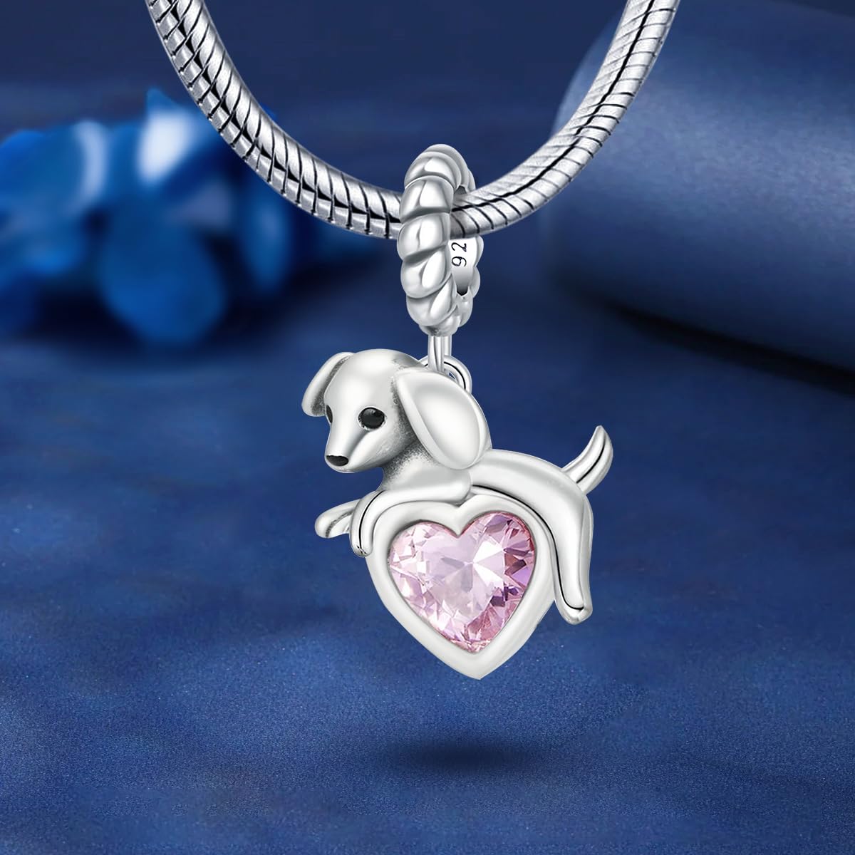 Silver Plated Fashion Travel Mother Love Flower Perfume Animal French Fries Seri