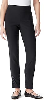 Gloria Vanderbilt Womens Pull on Tummy Slimmer Trouser Pant StandardPants