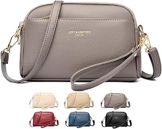 Crossbody Bags for Women Vegan Leather Purses Shoulder Handbags with Adjustable Strap
