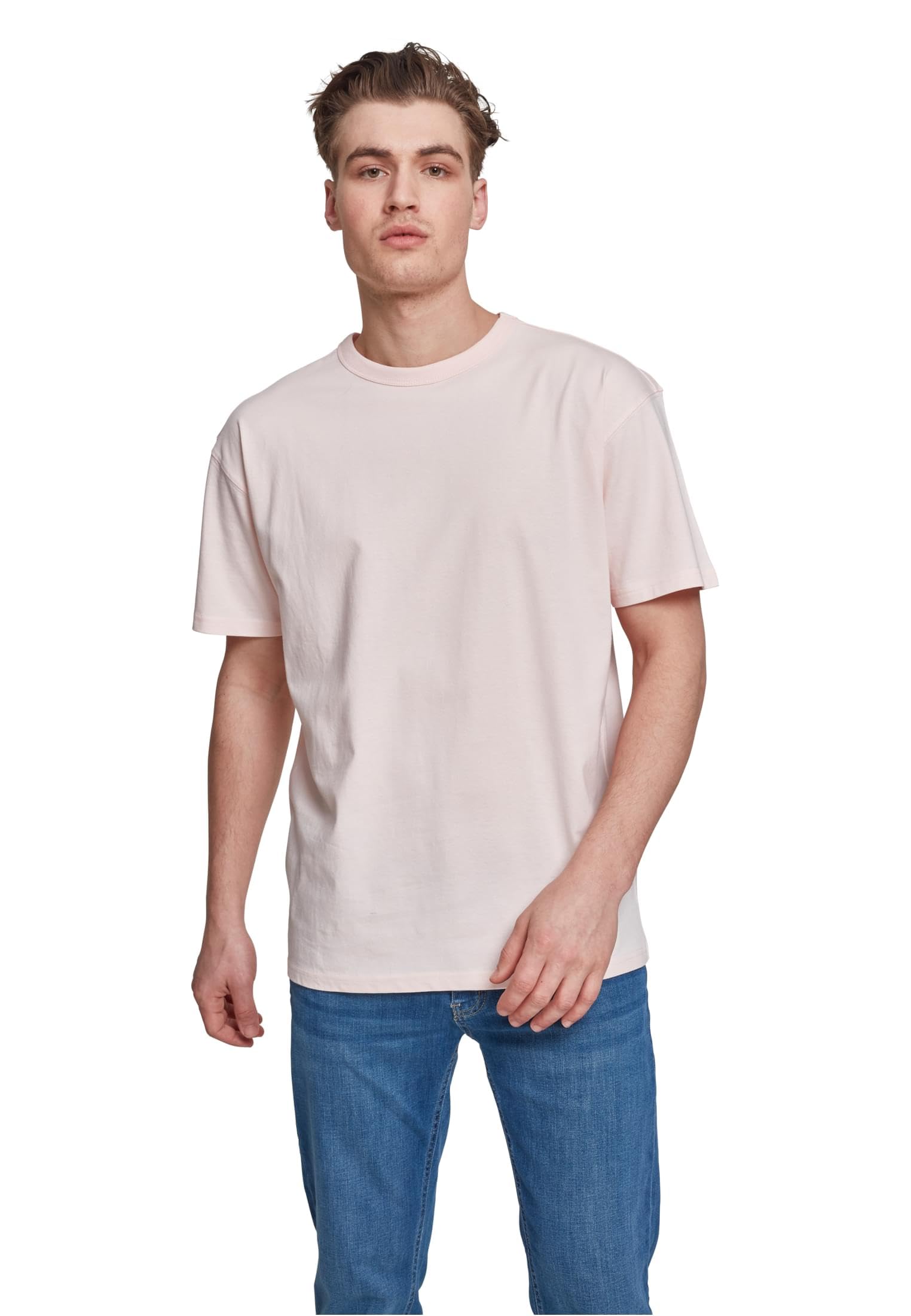 Urban Classics Oversized Men's T-Shirt Black 100% Cotton Regular