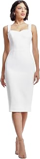 Dress the Population Women's Nicole Sleeveless Bodycon Stretch Midi Sheath Dress Dress