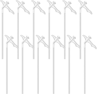 Poeland 12-Pack Expanding Foam Filler Nozzle, Spray Foam Gun Nozzle Replacement Tubes for Gap Sealing Insulation