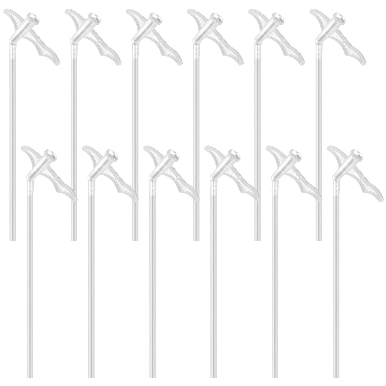 Poeland 12-Pack Expanding Foam Filler Nozzle, Spray Foam Gun Nozzle Replacement 