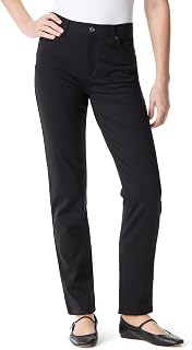 Gloria Vanderbilt Amanda Ponte High Rise Knit Pant Standard Women's Trousers