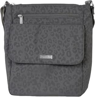 Baggallini Town Bagg (Pewter Cheetah), Grey