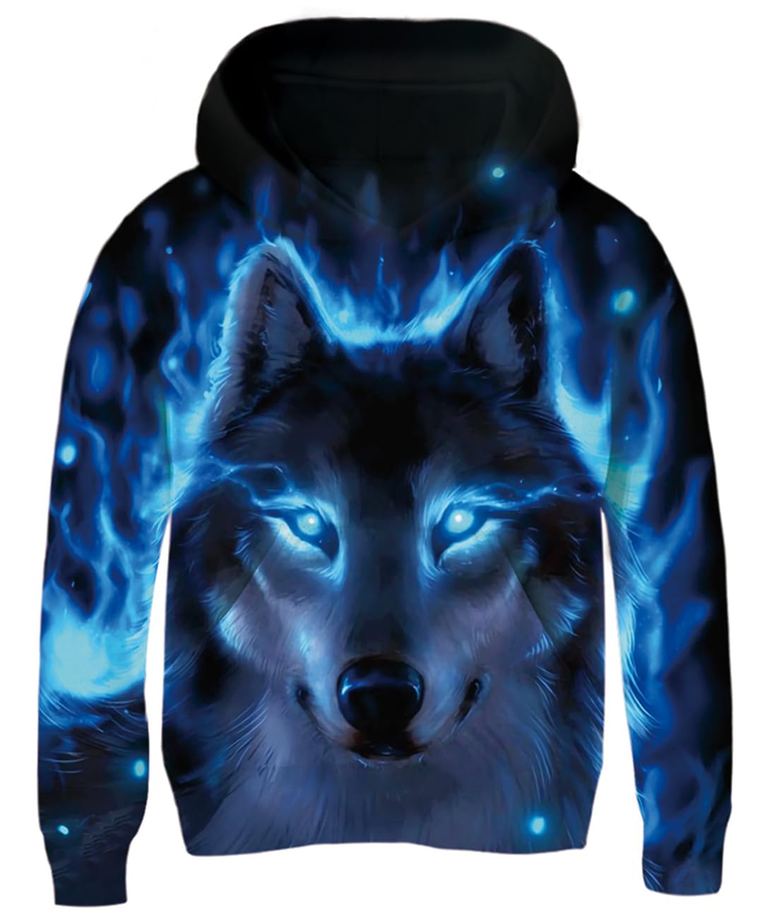 Fanient Pullover Boys Girls Fleece Hoodie with 3D Print Hoodie for Children with