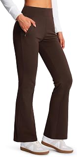 Libin Women's Bootcut Thermal Leggings Fleece Yoga Pants