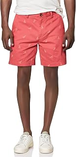 Amazon Essentials Men's Slim-Fit 9" Cotton Twill Khaki Chino Shorts with Tapered Leg