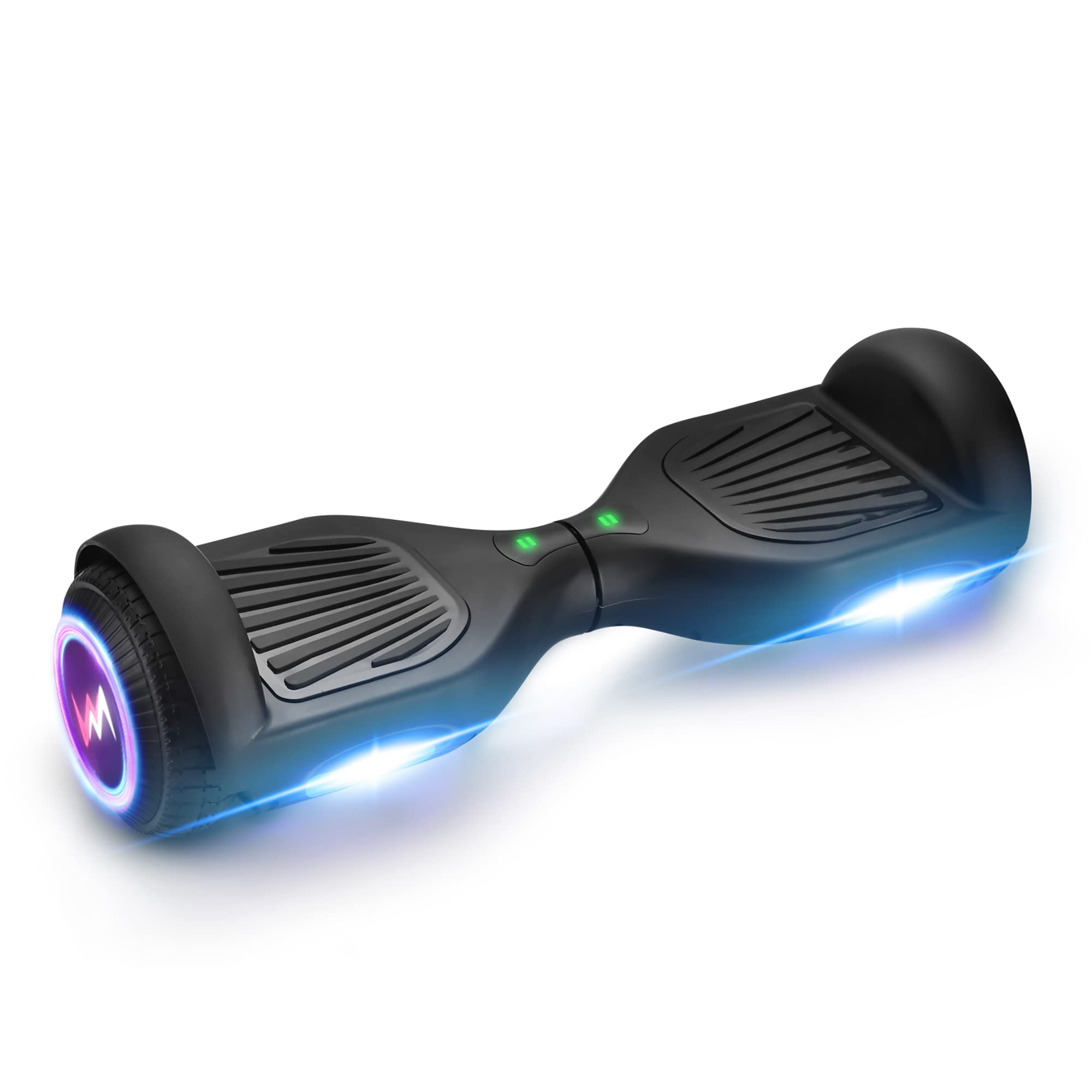 WEELMOTION 6.5" All Terrain Hoverboard with Music Speaker, LED Front Lights & LE