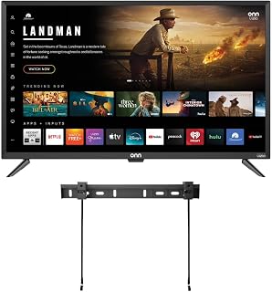 ONN Smart TV 43" Powered by VIZIO Technology Class 4K UHD, DTS:X and DTS:Virtual X, 60Hz Refresh Rate, Dolby Vision HDR, Smart Home Ready, Bluetooth Capable - 43S4V1 (Renewed)
