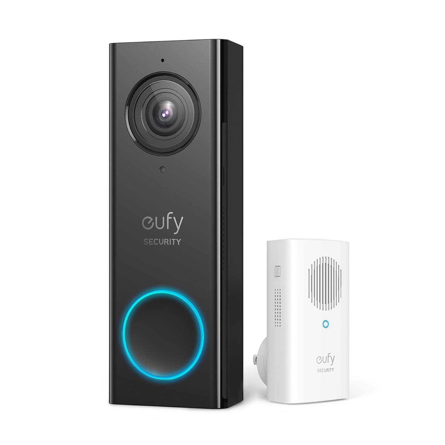 eufy Security Wi-Fi Video Doorbell, 2K Resolution,Real-Time Response, No Monthly