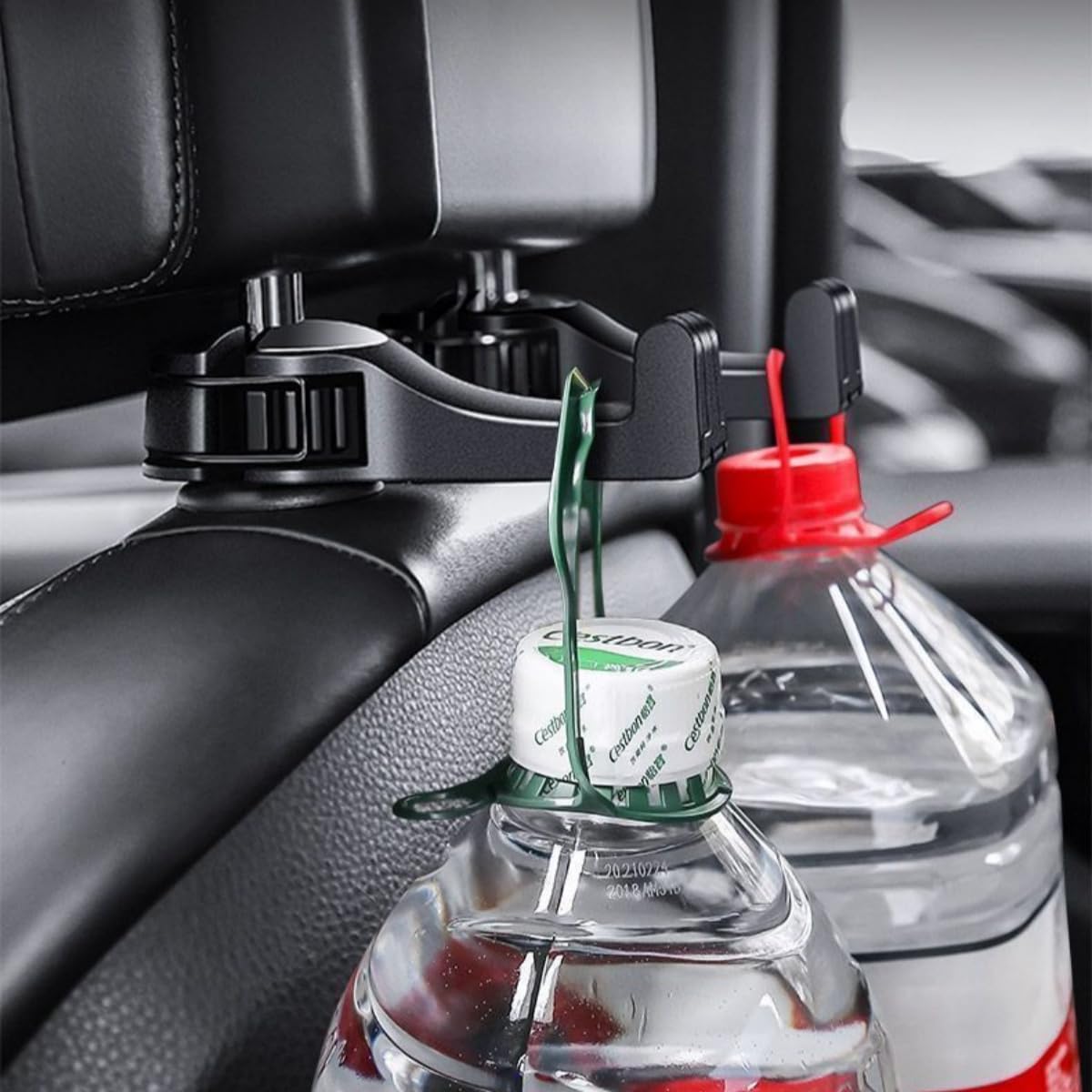 1 x Car Seat Phone Holder, Adjustable Waterproof Secure Grip Headrest Holder for